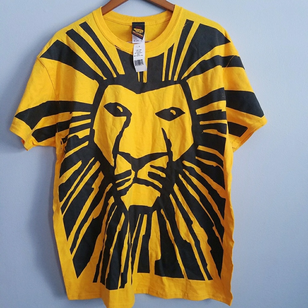 Vintage The Lion King Broadway Musical T Shirt